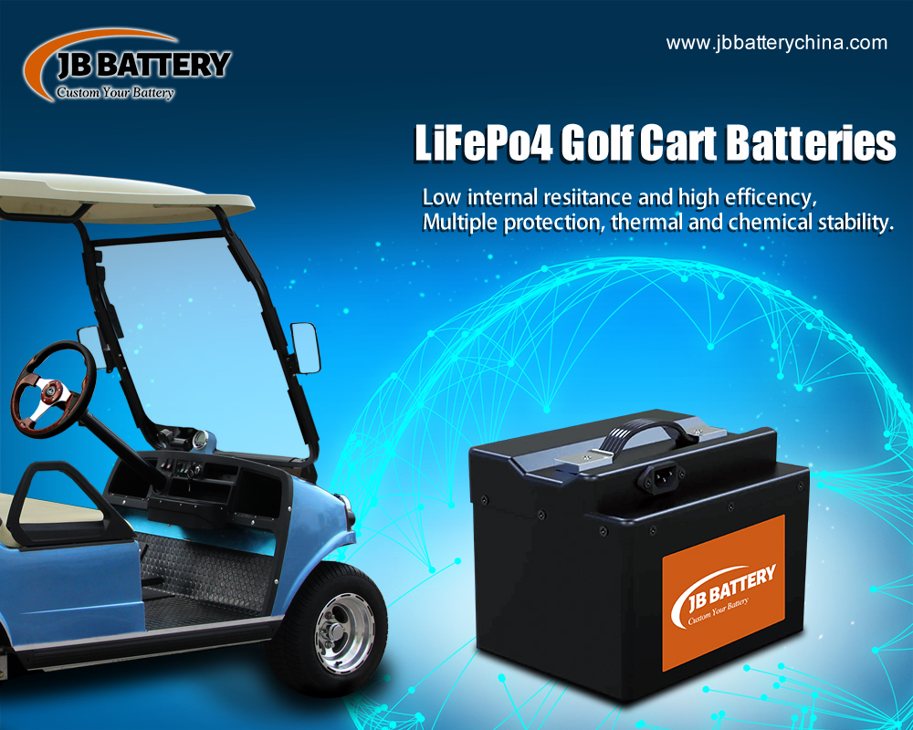 Pode uma bateria personalizada LifePO4 Golf Cart 36v 20ah alimentar um carrinho de golfe?