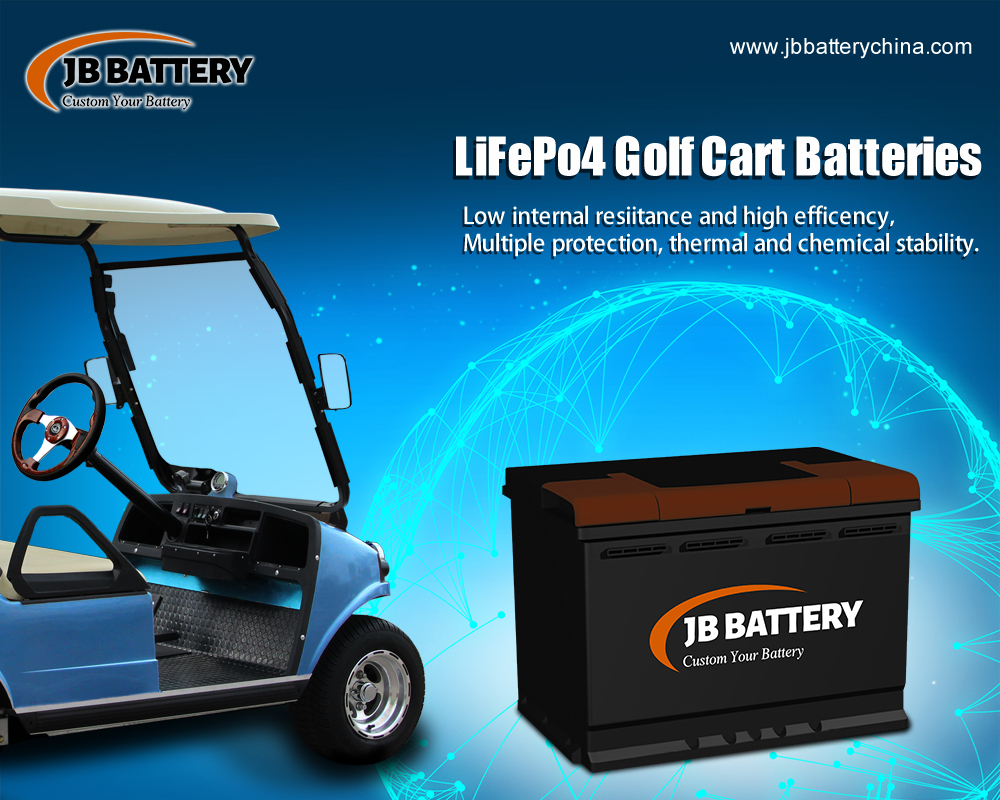 O aumento da popularidade dos fabricantes da bateria do carrinho de golfe do íon do lítio chinês