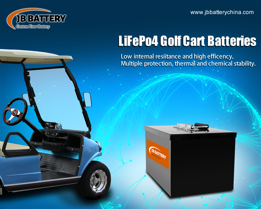 Por que o carregador da bateria do meu carrinho de golfe de íon de lítio não funciona?